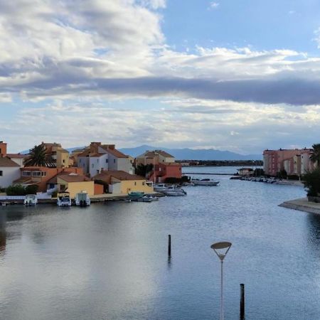 Studio Avec Vue Sublime Sur L'Etang Et Les Montagnes Catalanes Le Barcarès Екстериор снимка
